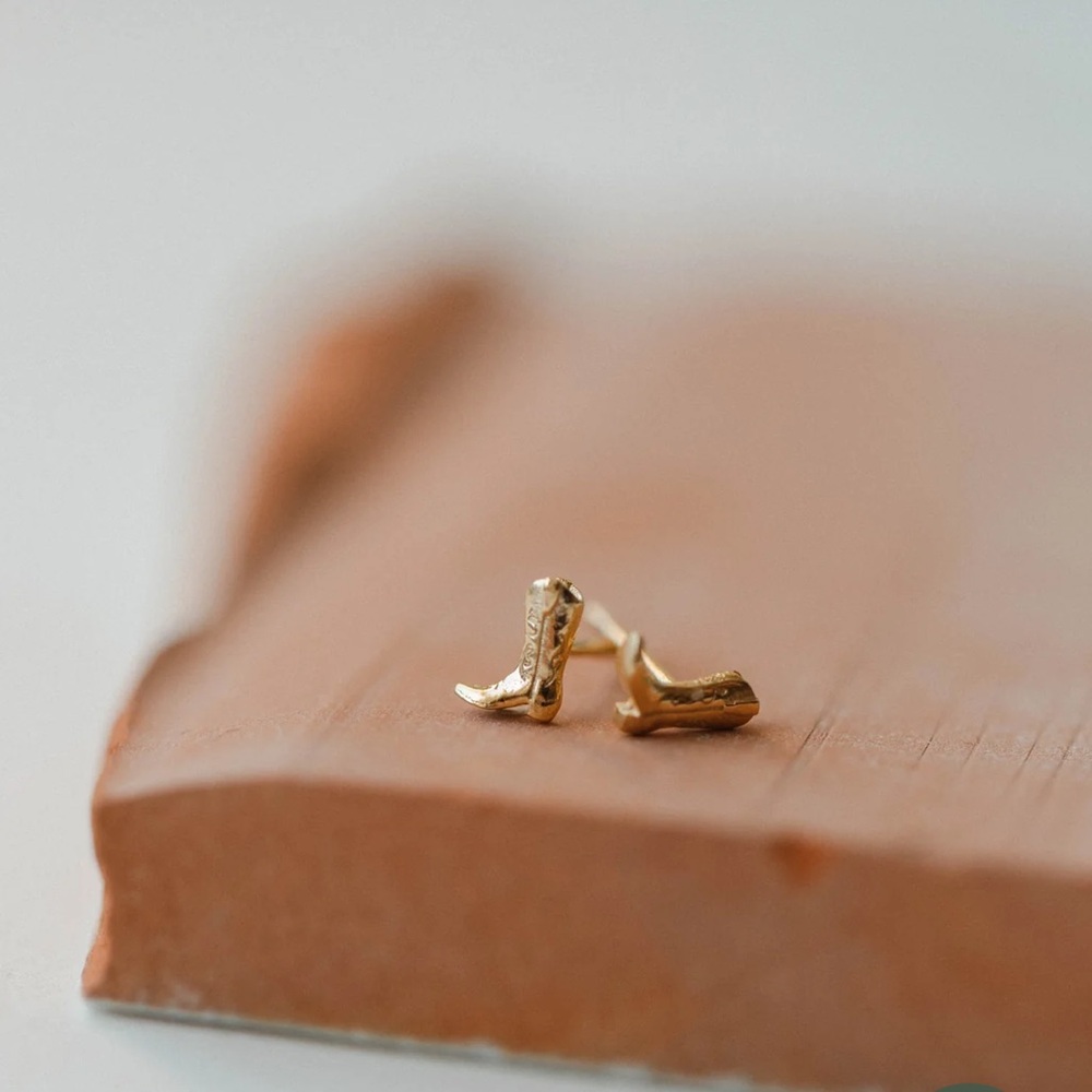 GLDN cowboy boot studs, pair of studs